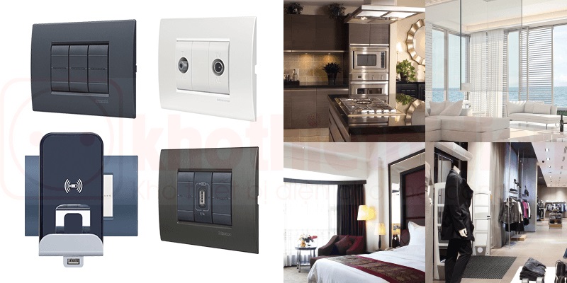 Top 3 công tắc ổ cắm Bticino