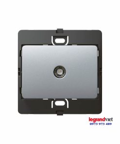 Ổ cắm tivi màu xám Mallia