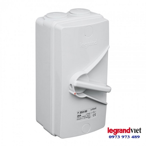 Water Proof Isolator Switch AC22A – 2P 40A 250V AC 50/60HZ