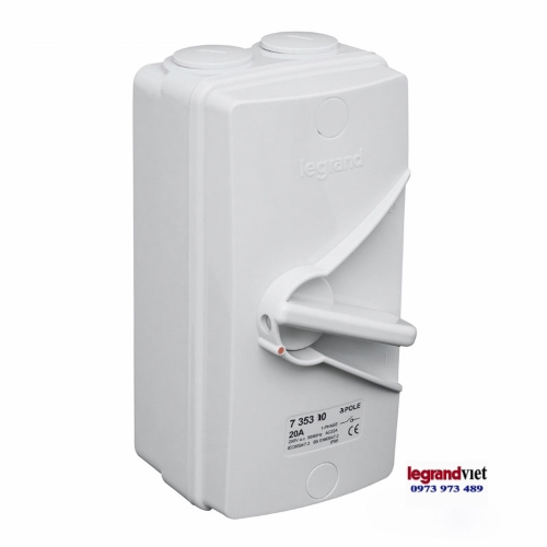 Water Proof Isolator Switch AC22A – 3P 32A 250V AC 50/60HZ