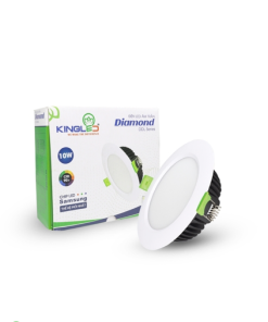 Đèn LED Âm Trần Diamond 15W Đổi Màu (DDL-15SS-T140-DM) Kingled