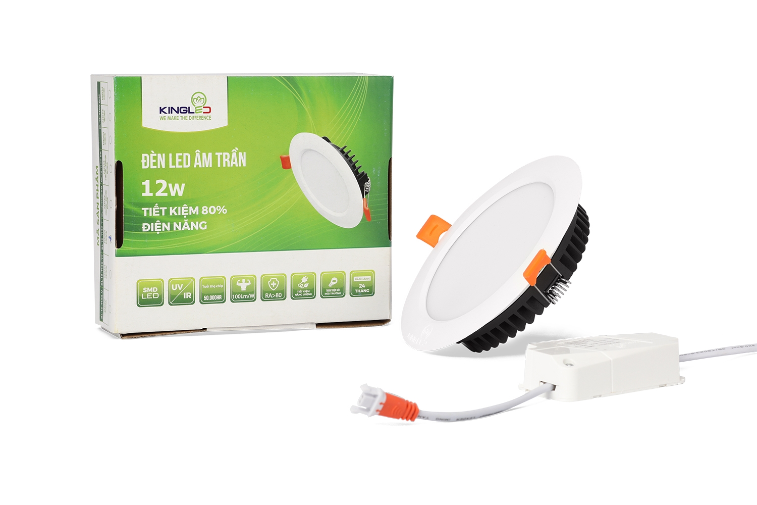 ĐÈN LED DOWNLIGHT 12W ĐỔI MÀU (DL-12-T140)