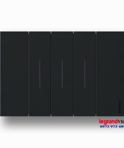 Mặt công tắc Living Now màu đen KA4803KG