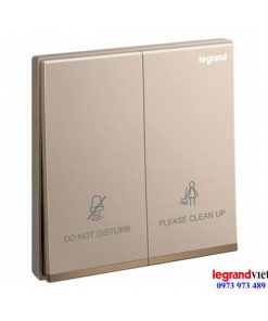 Nút nhấn dọn phòng và chống làm phiền màu rose gold Galion