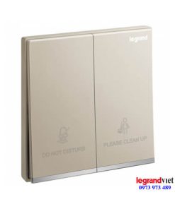 Nút nhấn dọn phòng và chống làm phiền màu Champage Galion