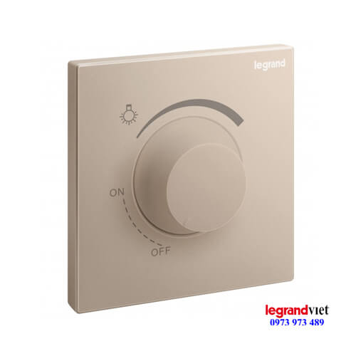 Chiết áp đèn màu Rose Gold Galion – Legrand