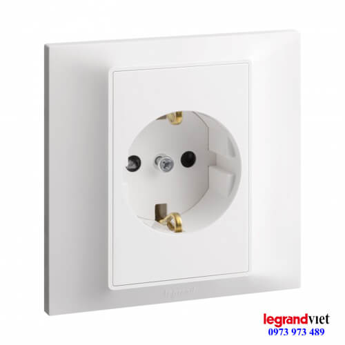 Ổ cắm Schuko chuẩn Đức Belanko 617656