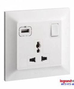 Ổ cắm đa năng kèm USB type A Belanko 617659