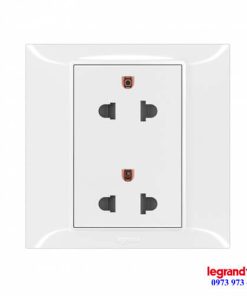 Ổ căm đôi 3 chấu Âu mỹ Belanko 617664