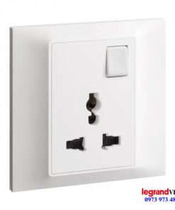 Ổ cắm đơn đa năng kèm công tắc Belanko 617667