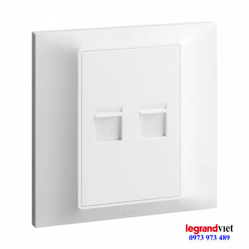Ổ cắm mạng đôi RJ45 Cat6 Belanko 617692