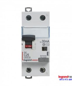 RCBO DX3 2P 25A 30mA 411004
