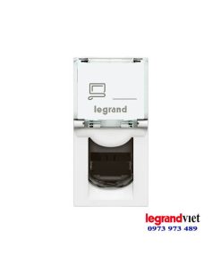 Ổ cắm mạng cat6 RJ45 màu trắng Arteor – Legrand