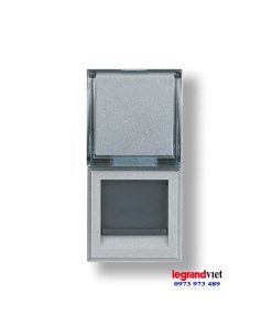 Hạt mạng Cat6 axolute bticino màu ghi