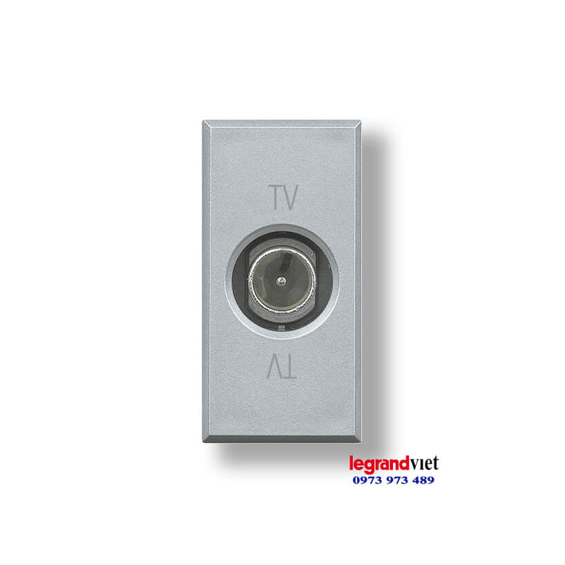 ổ tivi – Bticino màu ghi